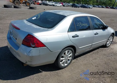 2007 Honda Accord 2.4 Vp from USA, damaged, VIN 1HGCM56157A219024